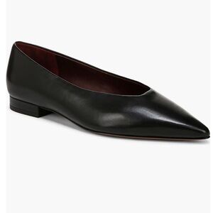 Vince Isabel pointed  Flat  leather Shoes size 8.5
